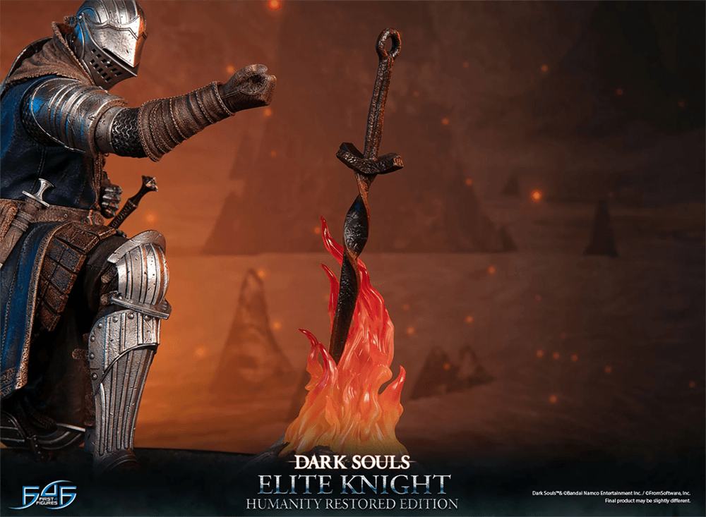 F4FDSEKBST Dark Souls - Elite Knight (Humanity Restored Edition) Statue - First 4 Figures - Titan Pop Culture