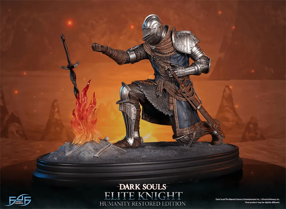 F4FDSEKBST Dark Souls - Elite Knight (Humanity Restored Edition) Statue - First 4 Figures - Titan Pop Culture