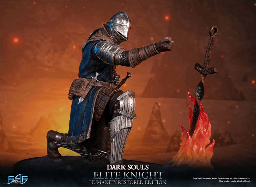 F4FDSEKBST Dark Souls - Elite Knight (Humanity Restored Edition) Statue - First 4 Figures - Titan Pop Culture