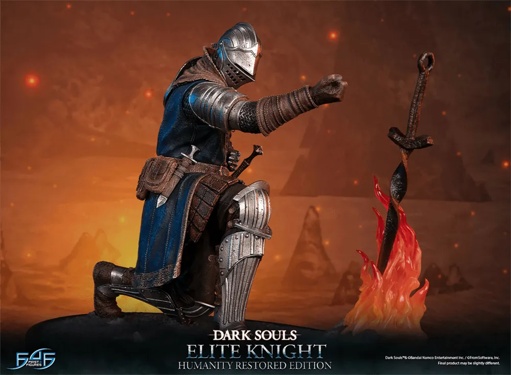 F4FDSEKBST Dark Souls - Elite Knight (Humanity Restored Edition) Statue - First 4 Figures - Titan Pop Culture