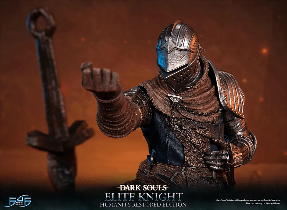 F4FDSEKBST Dark Souls - Elite Knight (Humanity Restored Edition) Statue - First 4 Figures - Titan Pop Culture