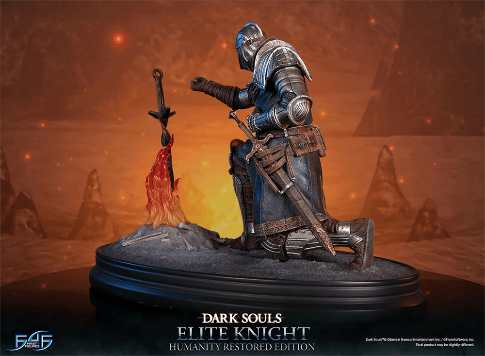 F4FDSEKBST Dark Souls - Elite Knight (Humanity Restored Edition) Statue - First 4 Figures - Titan Pop Culture