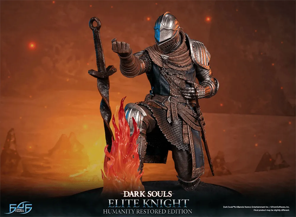 F4FDSEKBST Dark Souls - Elite Knight (Humanity Restored Edition) Statue - First 4 Figures - Titan Pop Culture