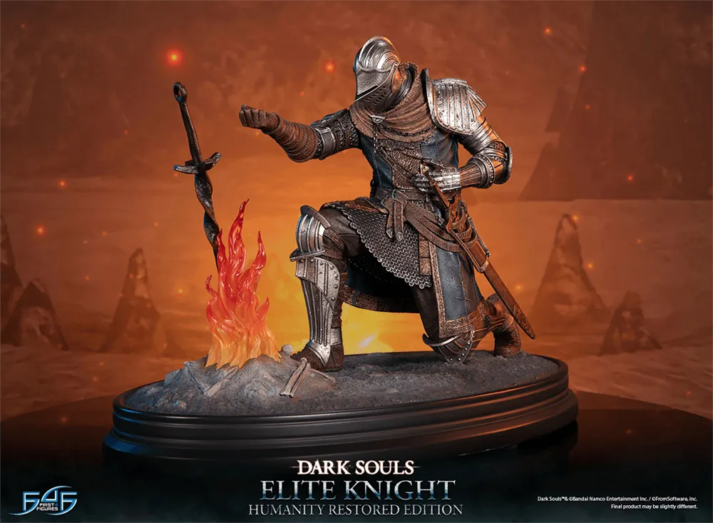 F4FDSEKBST Dark Souls - Elite Knight (Humanity Restored Edition) Statue - First 4 Figures - Titan Pop Culture