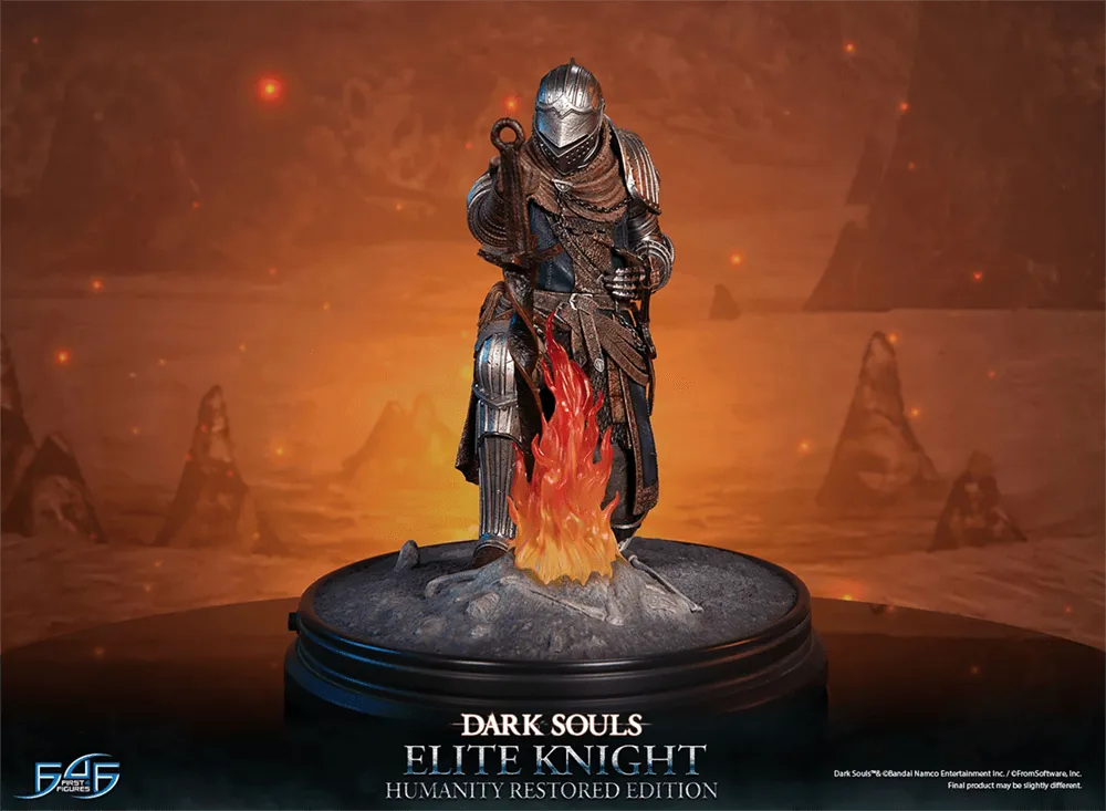 F4FDSEKBST Dark Souls - Elite Knight (Humanity Restored Edition) Statue - First 4 Figures - Titan Pop Culture