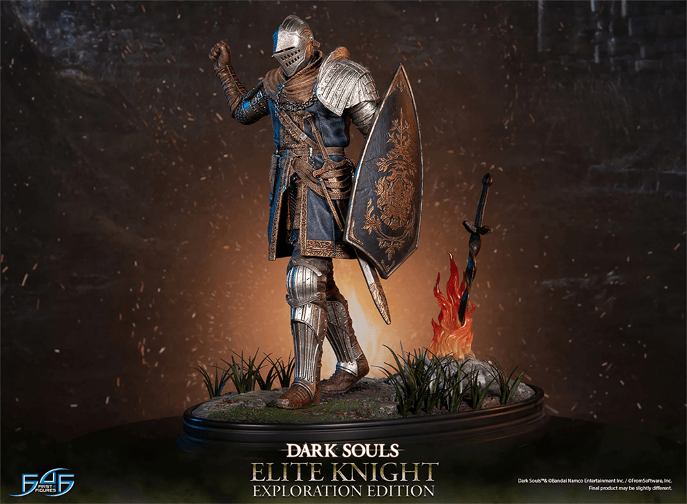 F4FDSEKSST Dark Souls - Elite Knight (Exploration Edition) Statue - First 4 Figures - Titan Pop Culture