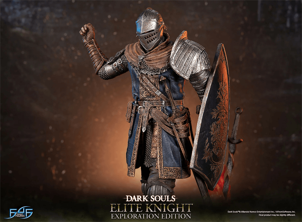 F4FDSEKSST Dark Souls - Elite Knight (Exploration Edition) Statue - First 4 Figures - Titan Pop Culture