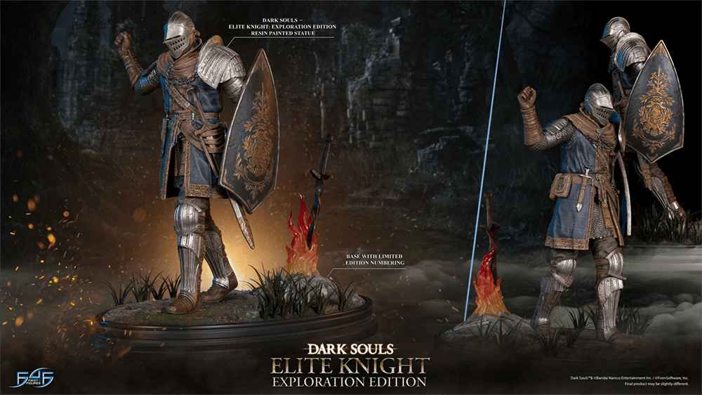 F4FDSEKSST Dark Souls - Elite Knight (Exploration Edition) Statue - First 4 Figures - Titan Pop Culture