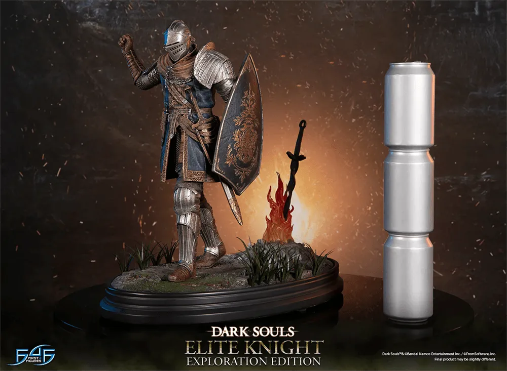 F4FDSEKSST Dark Souls - Elite Knight (Exploration Edition) Statue - First 4 Figures - Titan Pop Culture