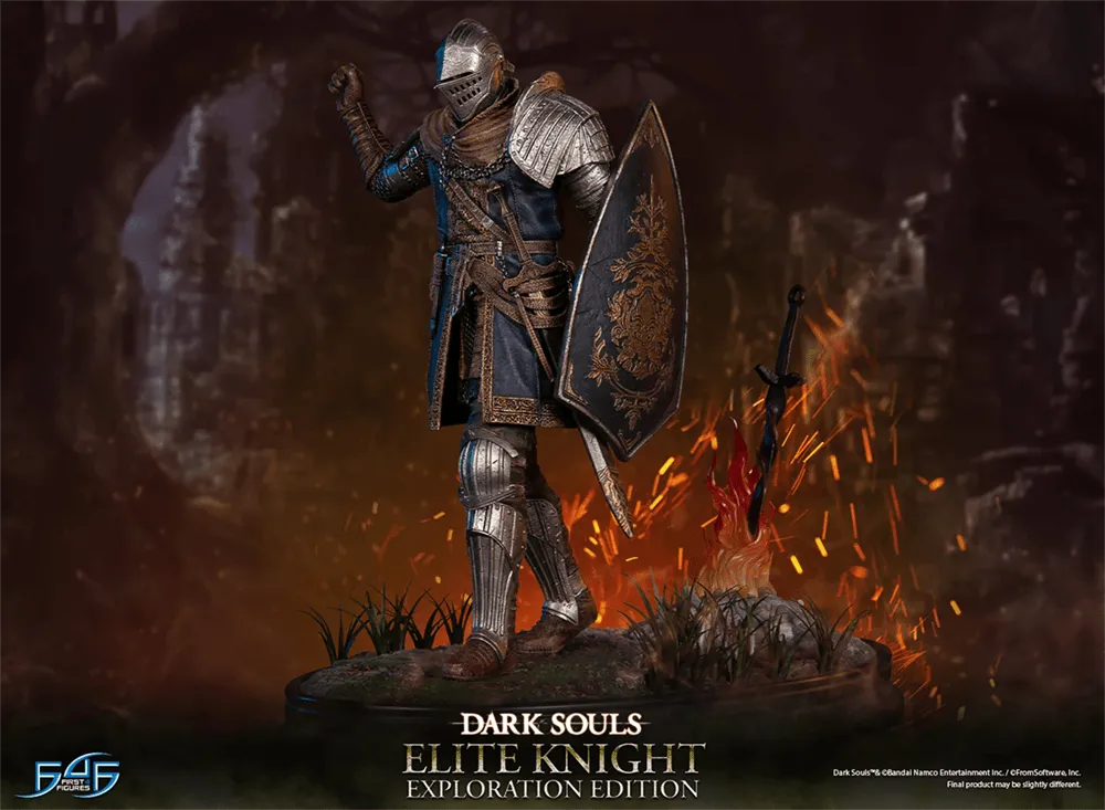 F4FDSEKSST Dark Souls - Elite Knight (Exploration Edition) Statue - First 4 Figures - Titan Pop Culture