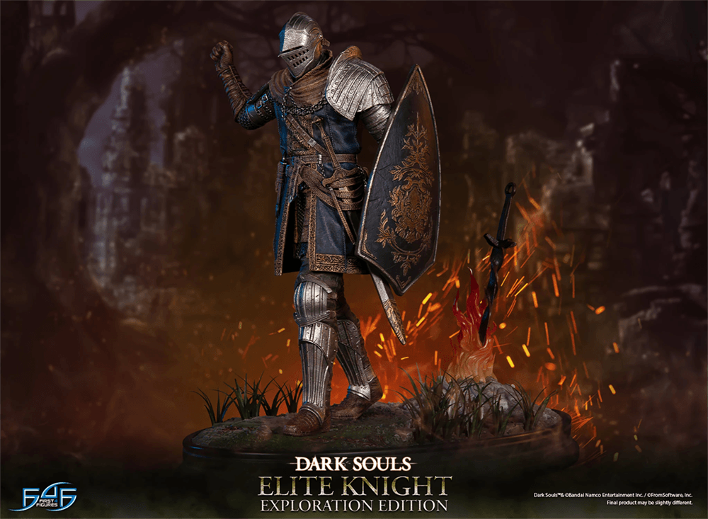 F4FDSEKSST Dark Souls - Elite Knight (Exploration Edition) Statue - First 4 Figures - Titan Pop Culture