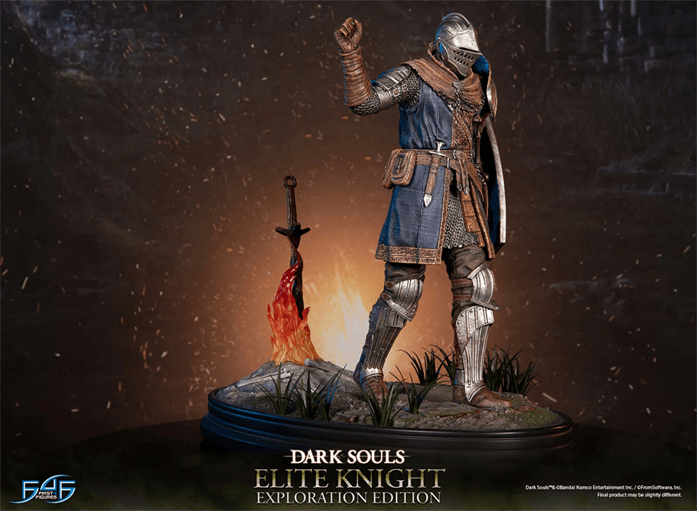 F4FDSEKSST Dark Souls - Elite Knight (Exploration Edition) Statue - First 4 Figures - Titan Pop Culture