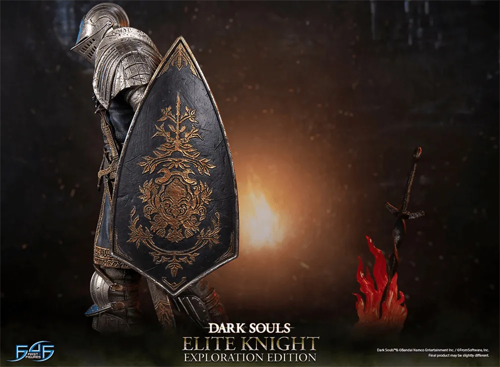 F4FDSEKSST Dark Souls - Elite Knight (Exploration Edition) Statue - First 4 Figures - Titan Pop Culture