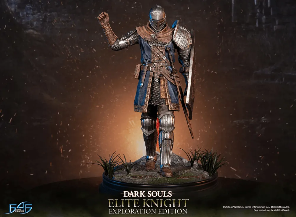 F4FDSEKSST Dark Souls - Elite Knight (Exploration Edition) Statue - First 4 Figures - Titan Pop Culture