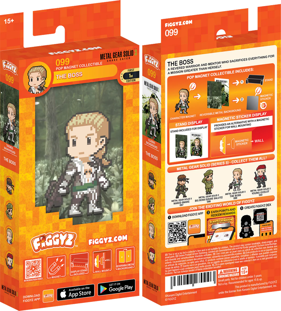 Metal Gear Solid 3 - The Boss 4.3" FiGGYZ