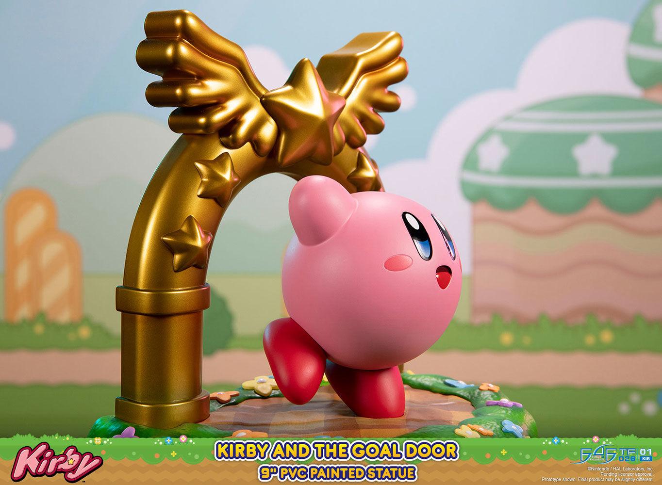 F4FKKGDST Kirby - Kirby & The Goal Door PVC Statue - First 4 Figures - Titan Pop Culture