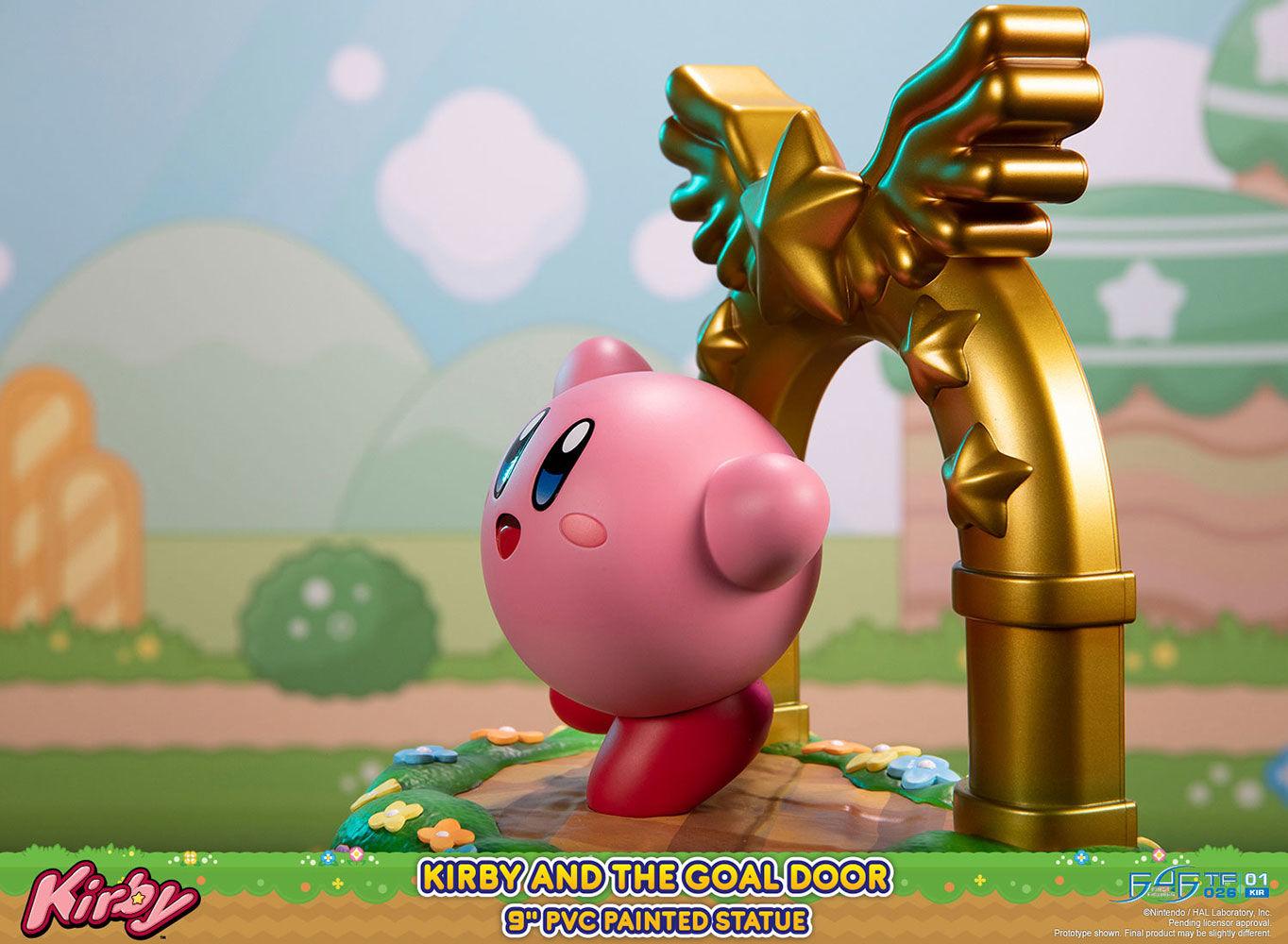 F4FKKGDST Kirby - Kirby & The Goal Door PVC Statue - First 4 Figures - Titan Pop Culture