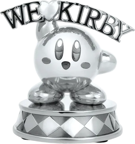 F4FKWLK01S Kirby - We Love Kirby Diecast Statue [Silver Version] - First 4 Figures - Titan Pop Culture