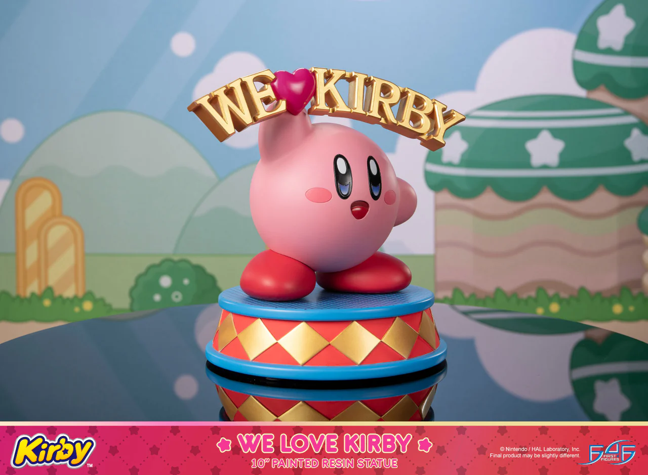 Kirby – Estatua de resina We Love Kirby