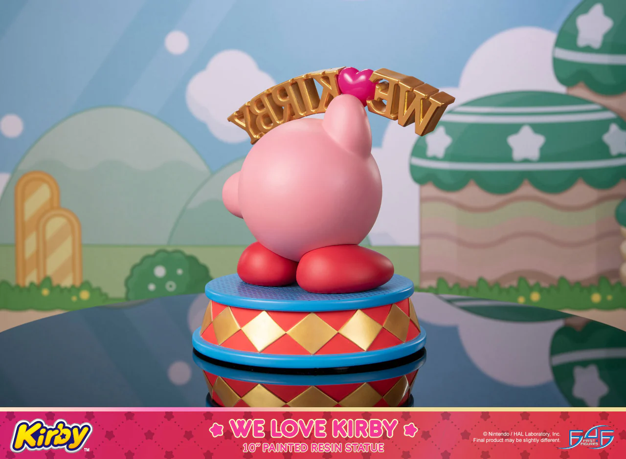 Kirby – Estatua de resina We Love Kirby