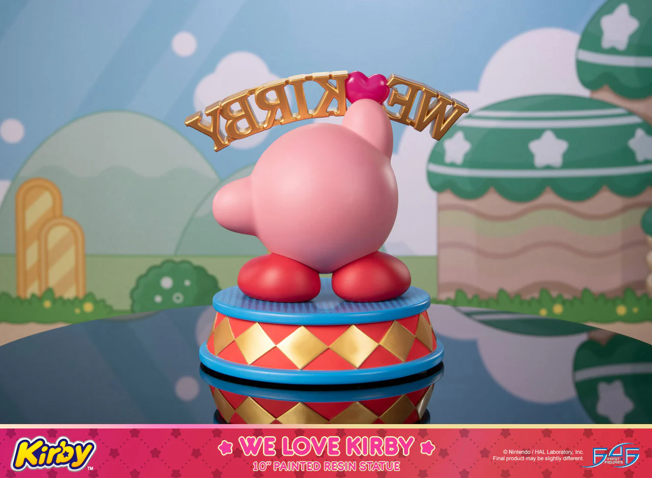Kirby – Estatua de resina We Love Kirby
