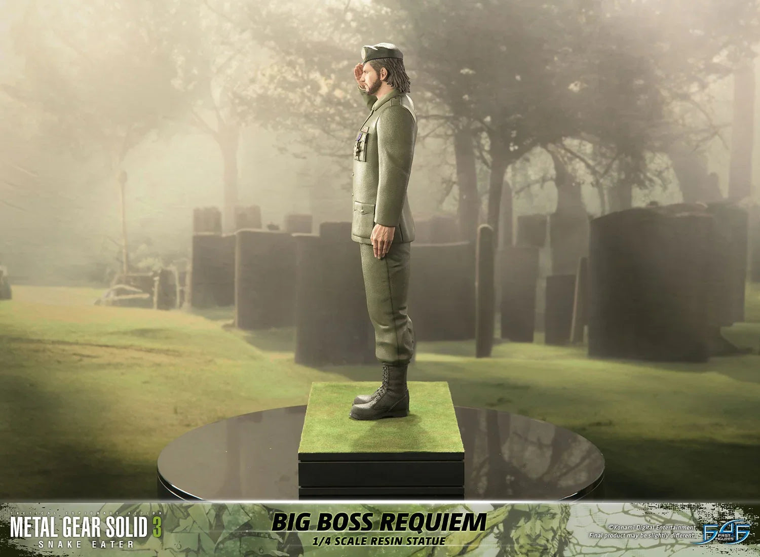 Metal Gear Solid 3: Snake Eater - Estatua de Big Boss Requiem (escala 1:4)