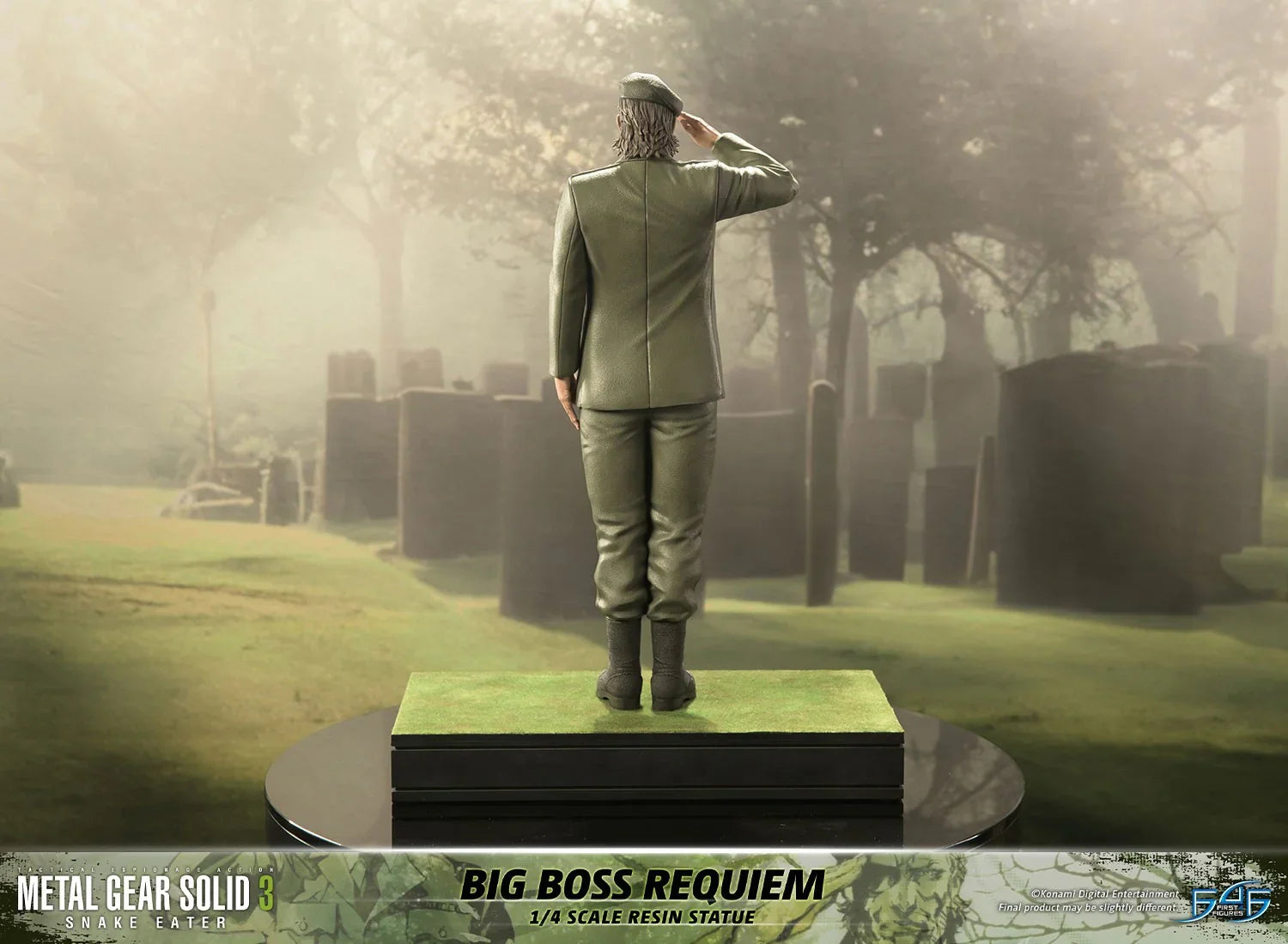 Metal Gear Solid 3: Snake Eater - Estatua de Big Boss Requiem (escala 1:4)