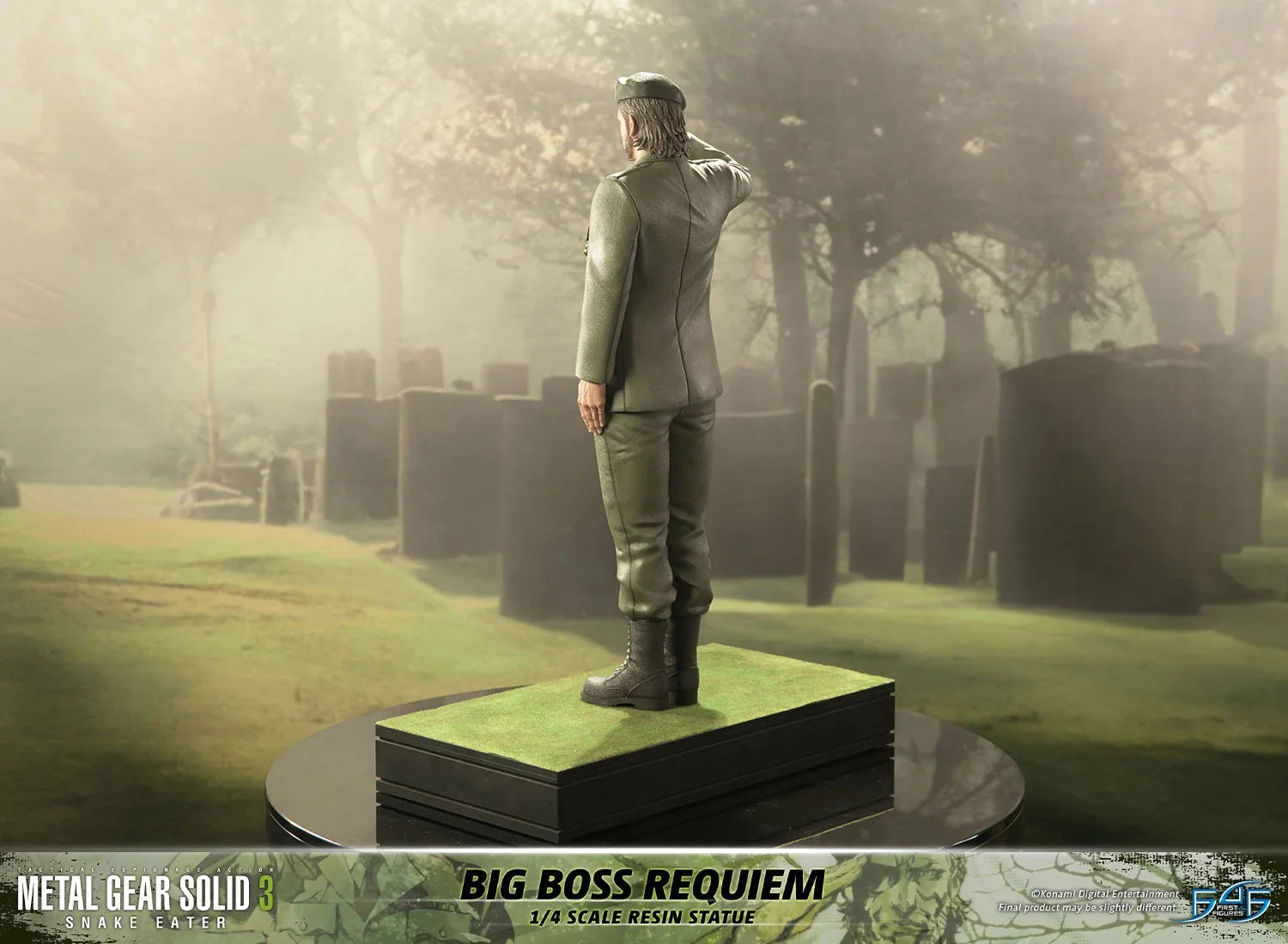 Metal Gear Solid 3: Snake Eater - Estatua de Big Boss Requiem (escala 1:4)