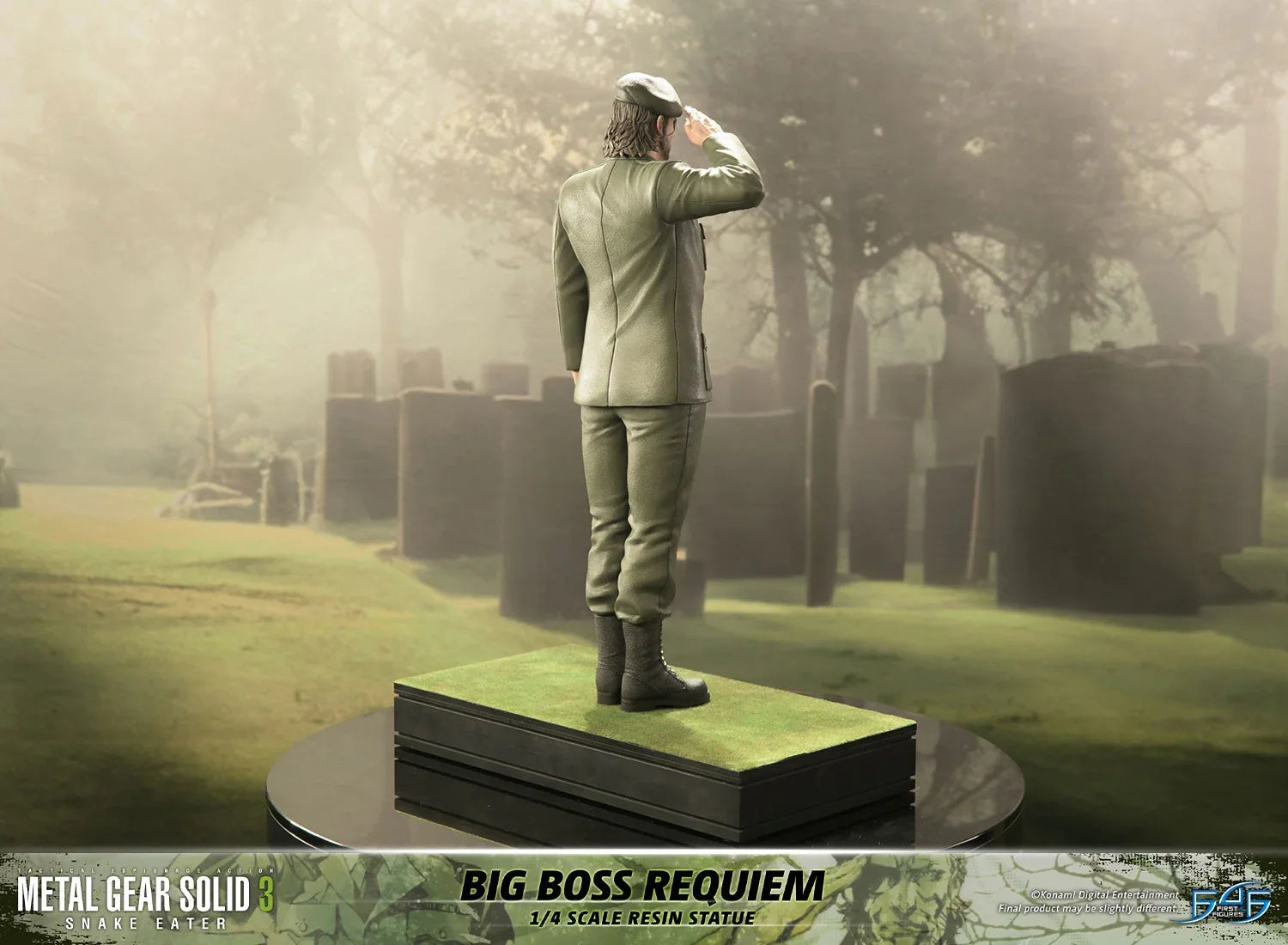 Metal Gear Solid 3: Snake Eater - Estatua de Big Boss Requiem (escala 1:4)