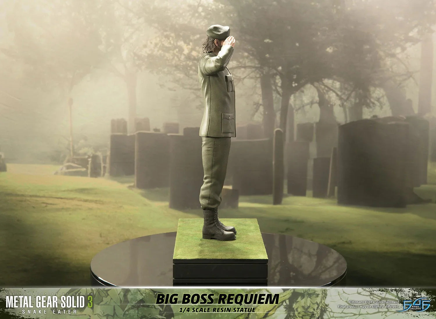 Metal Gear Solid 3: Snake Eater - Estatua de Big Boss Requiem (escala 1:4)