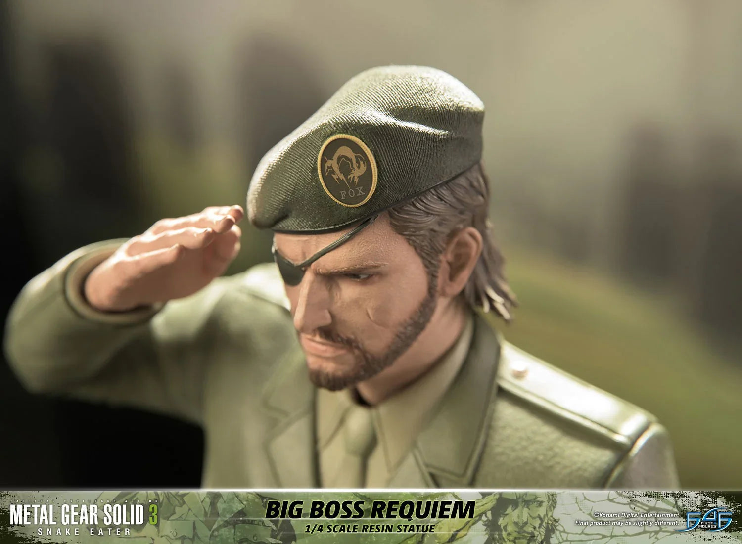 Metal Gear Solid 3: Snake Eater - Estatua de Big Boss Requiem (escala 1:4)