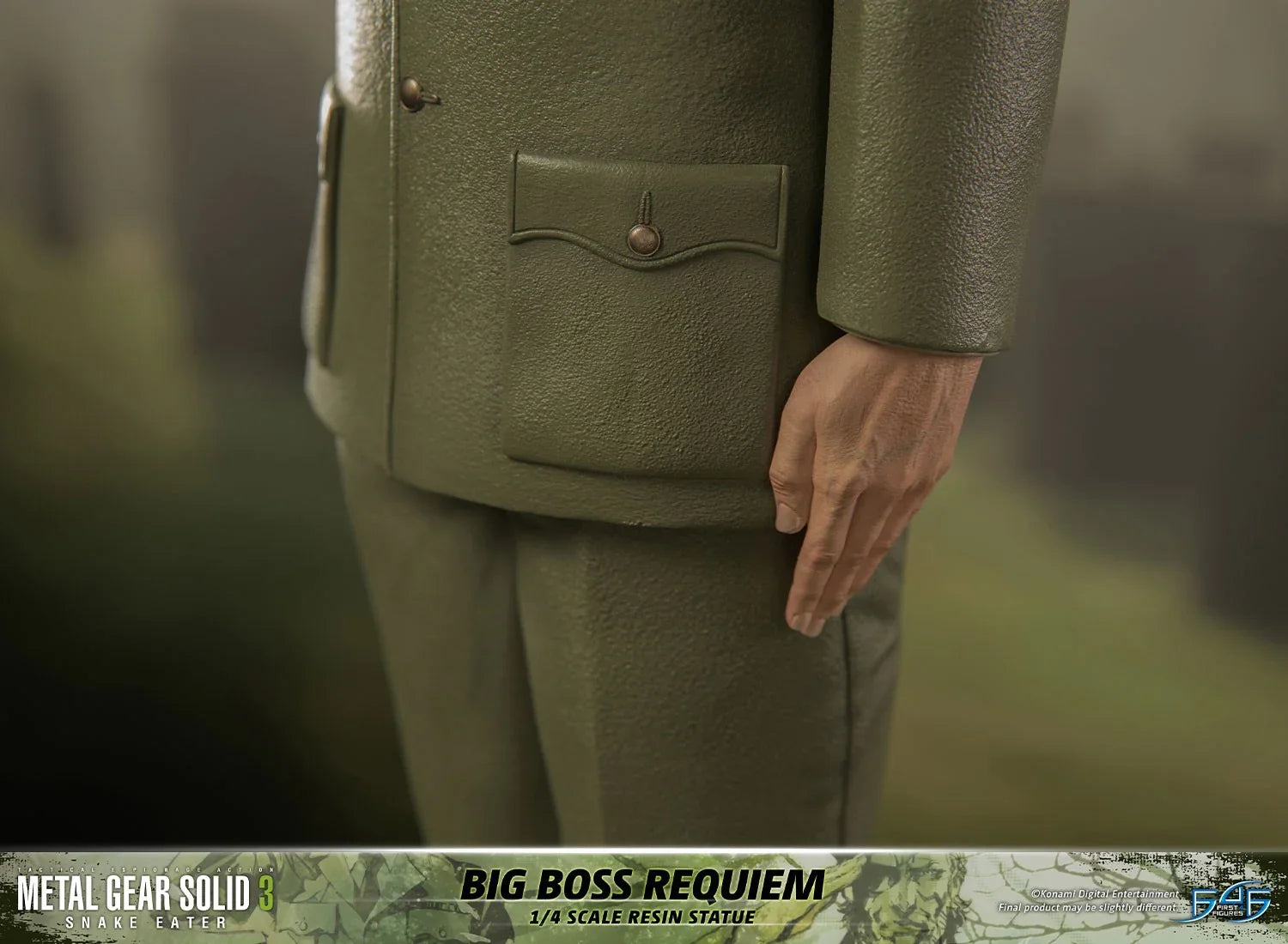 Metal Gear Solid 3: Snake Eater - Estatua de Big Boss Requiem (escala 1:4)