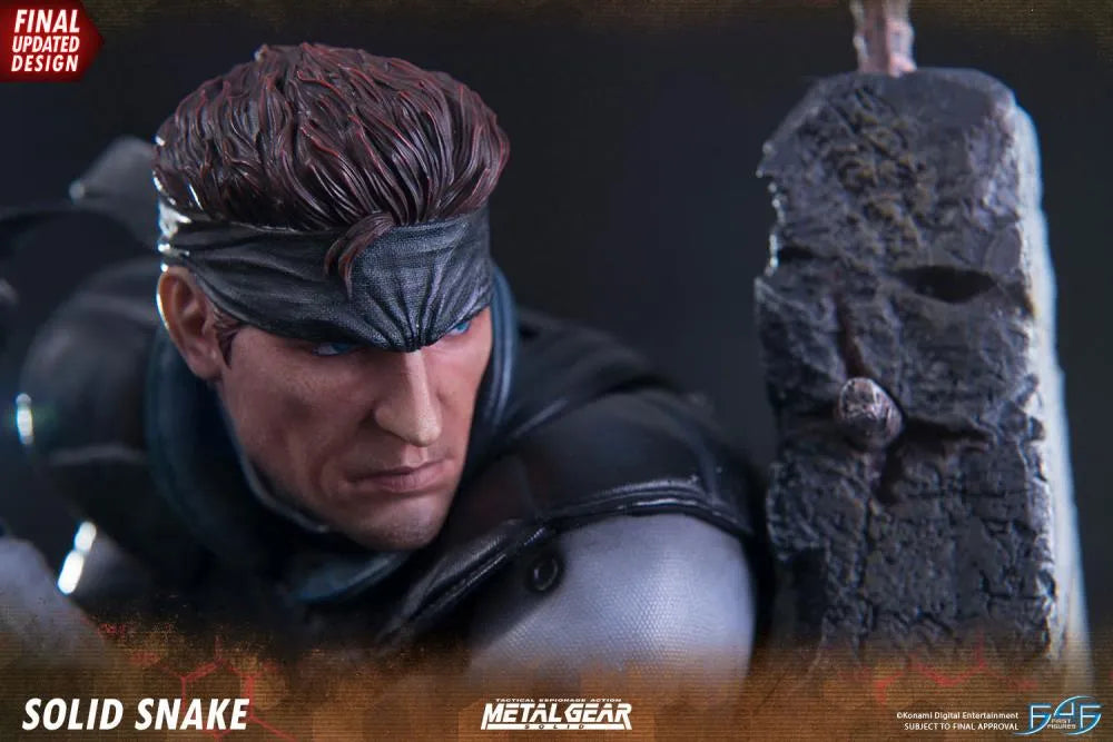 F4FMGSREG Metal Gear Solid - Solid Snake Statue - First 4 Figures - Titan Pop Culture