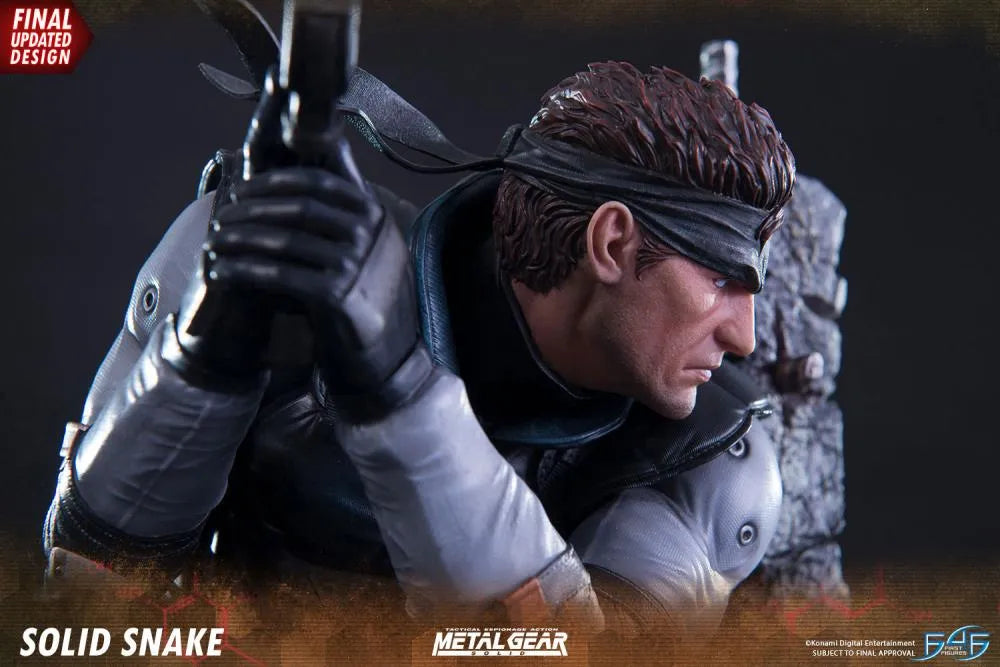 F4FMGSREG Metal Gear Solid - Solid Snake Statue - First 4 Figures - Titan Pop Culture