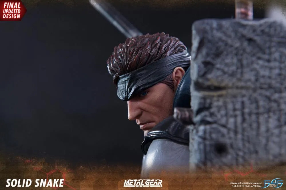 F4FMGSREG Metal Gear Solid - Solid Snake Statue - First 4 Figures - Titan Pop Culture