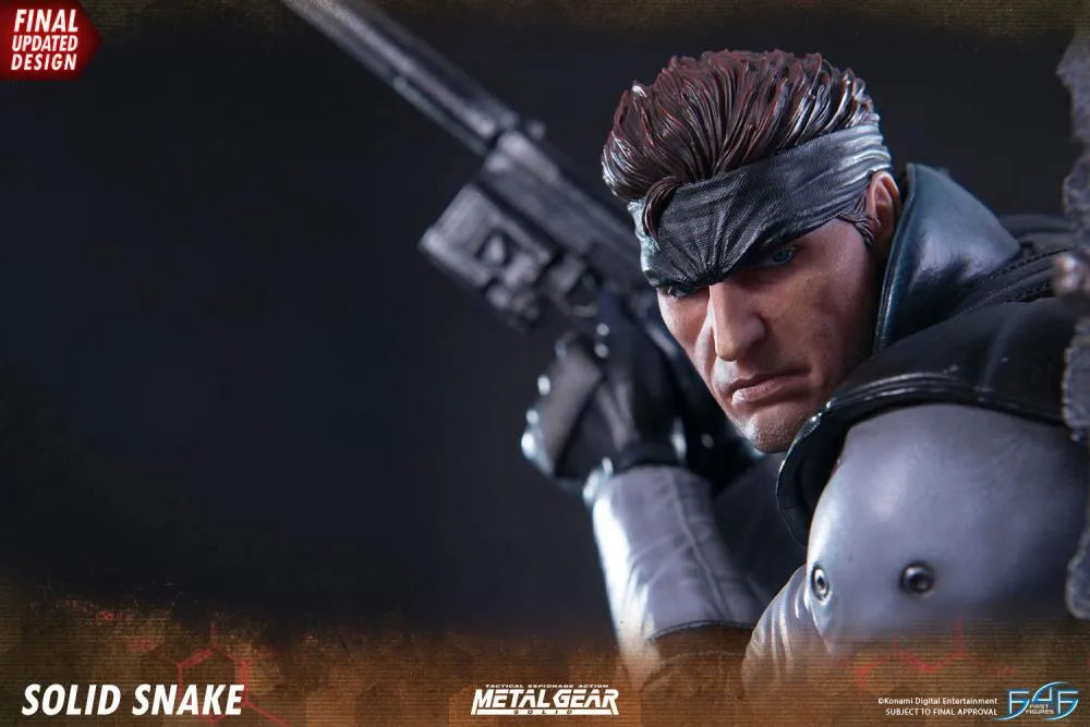 F4FMGSREG Metal Gear Solid - Solid Snake Statue - First 4 Figures - Titan Pop Culture