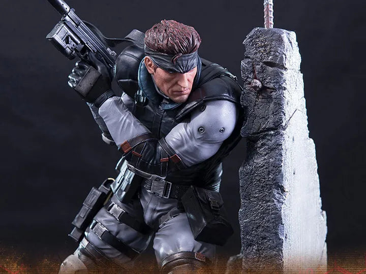 F4FMGSREG Metal Gear Solid - Solid Snake Statue - First 4 Figures - Titan Pop Culture