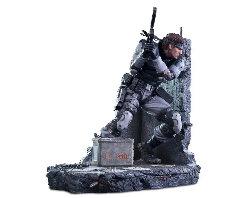 F4FMGSREG Metal Gear Solid - Solid Snake Statue - First 4 Figures - Titan Pop Culture