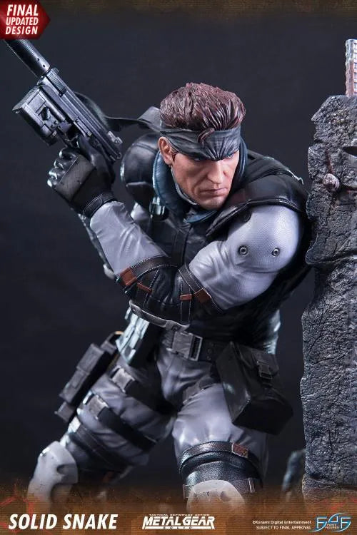 F4FMGSREG Metal Gear Solid - Solid Snake Statue - First 4 Figures - Titan Pop Culture