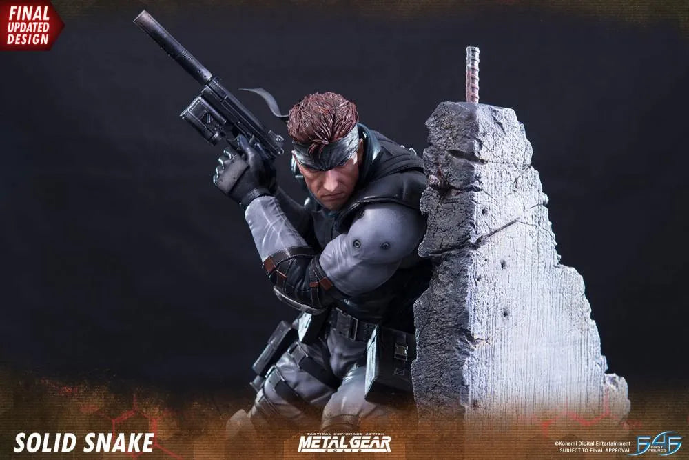 F4FMGSREG Metal Gear Solid - Solid Snake Statue - First 4 Figures - Titan Pop Culture