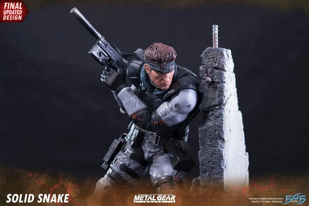 F4FMGSREG Metal Gear Solid - Solid Snake Statue - First 4 Figures - Titan Pop Culture