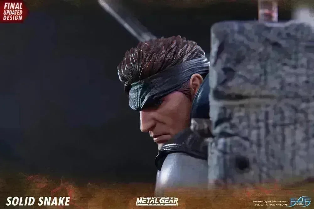F4FMGSREG Metal Gear Solid - Solid Snake Statue - First 4 Figures - Titan Pop Culture