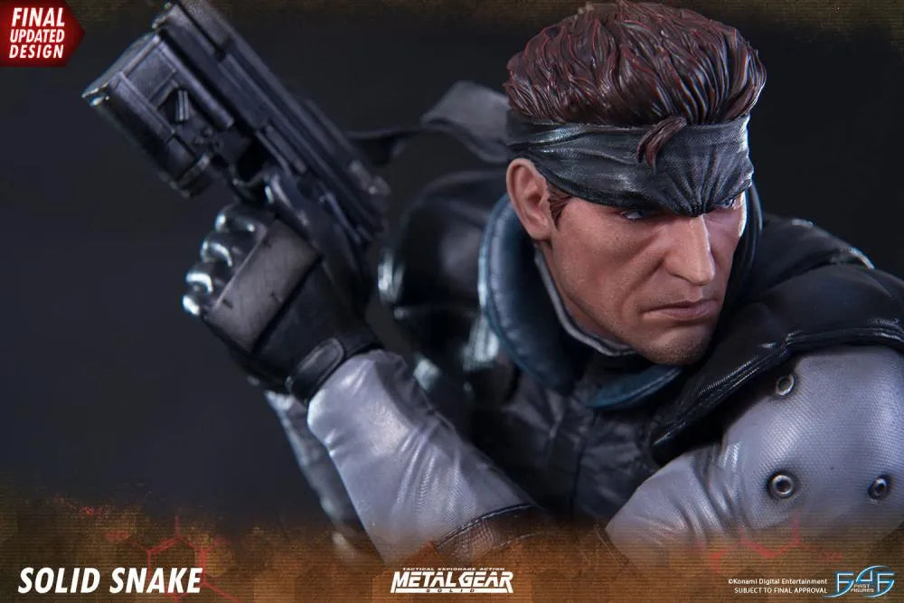 F4FMGSREG Metal Gear Solid - Solid Snake Statue - First 4 Figures - Titan Pop Culture