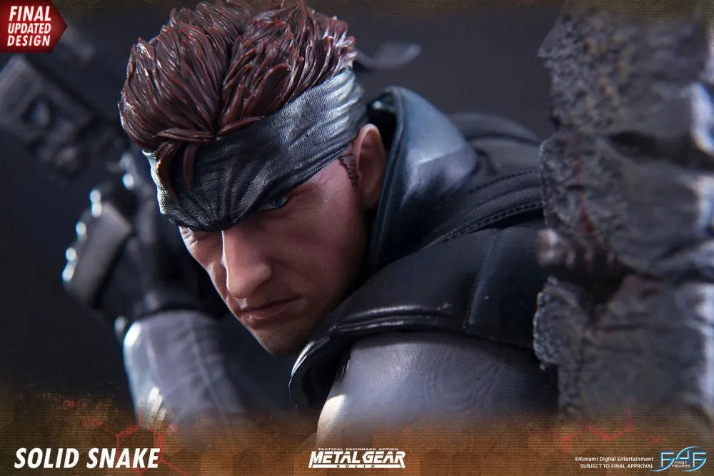 F4FMGSREG Metal Gear Solid - Solid Snake Statue - First 4 Figures - Titan Pop Culture