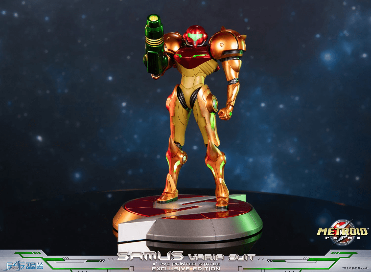 F4FMSVSCO Metroid Prime - Samus Varia Suit PVC Statue [Collector's Edition] - First 4 Figures - Titan Pop Culture