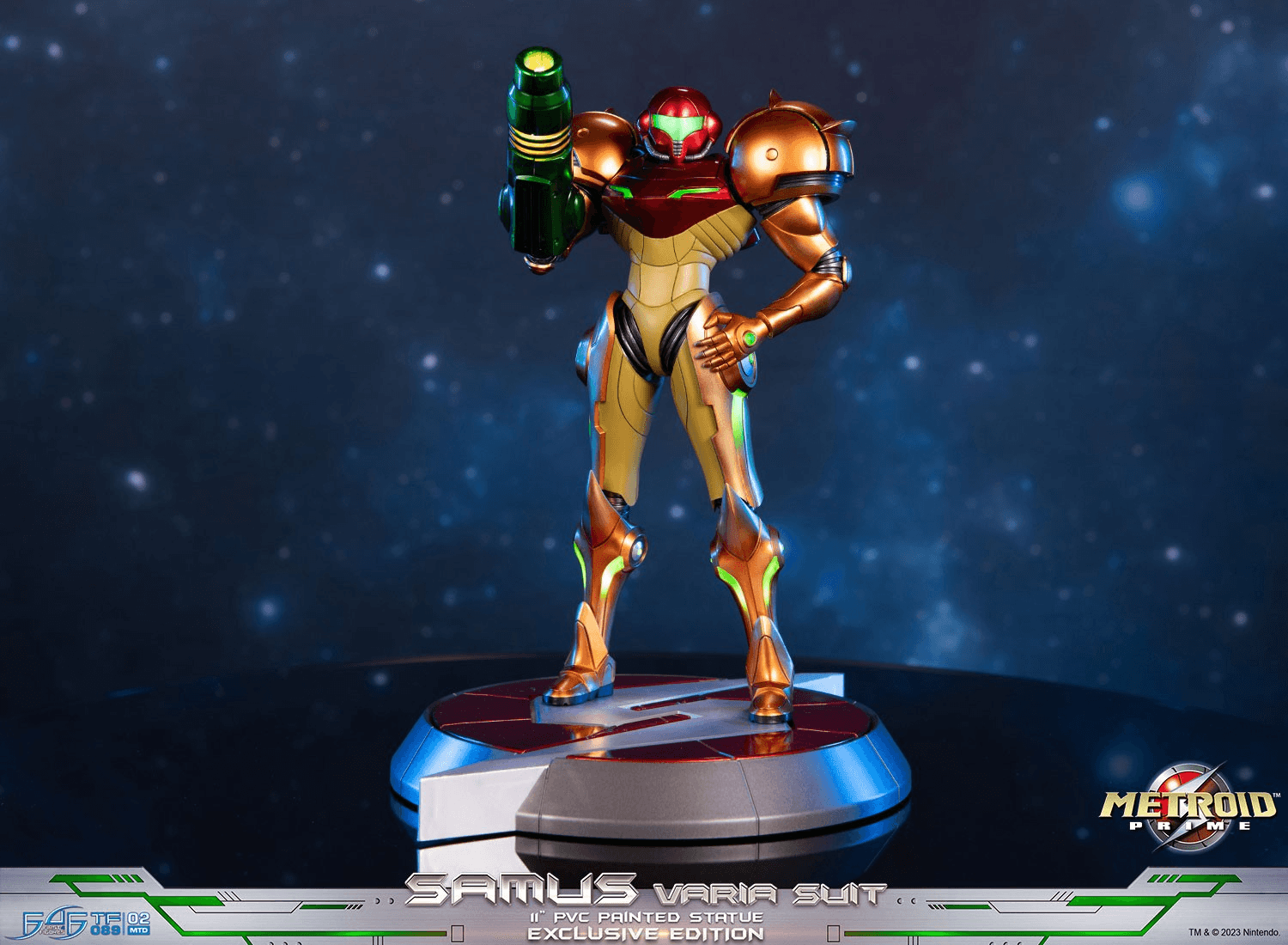 F4FMSVSCO Metroid Prime - Samus Varia Suit PVC Statue [Collector's Edition] - First 4 Figures - Titan Pop Culture