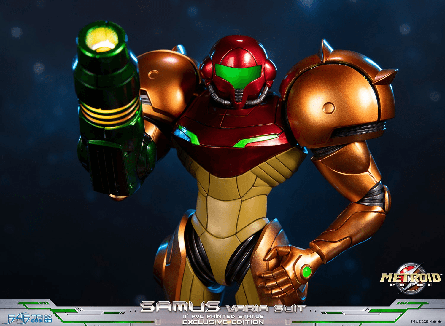 F4FMSVSCO Metroid Prime - Samus Varia Suit PVC Statue [Collector's Edition] - First 4 Figures - Titan Pop Culture