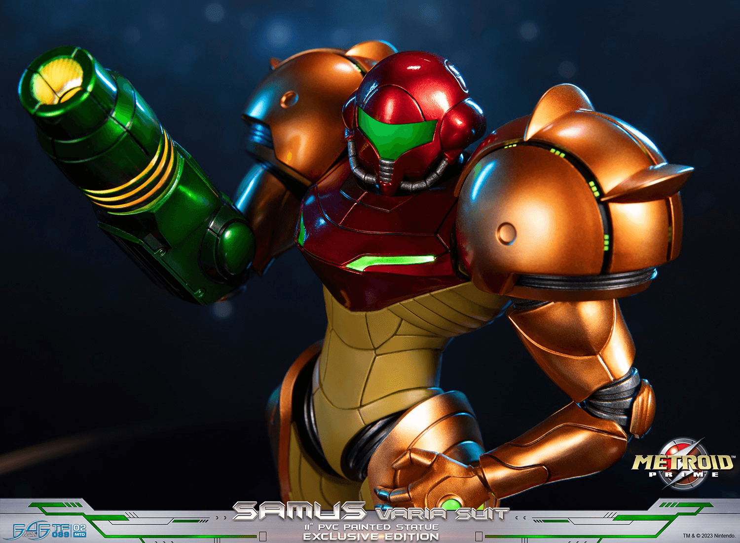 F4FMSVSCO Metroid Prime - Samus Varia Suit PVC Statue [Collector's Edition] - First 4 Figures - Titan Pop Culture