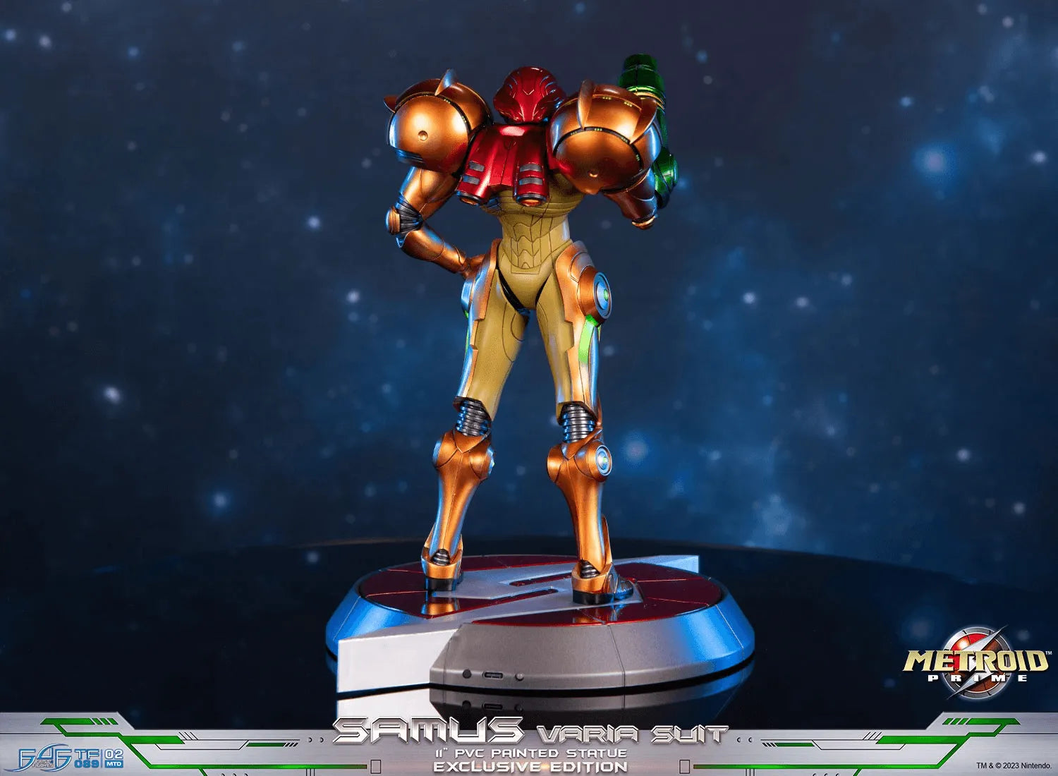 F4FMSVSCO Metroid Prime - Samus Varia Suit PVC Statue [Collector's Edition] - First 4 Figures - Titan Pop Culture