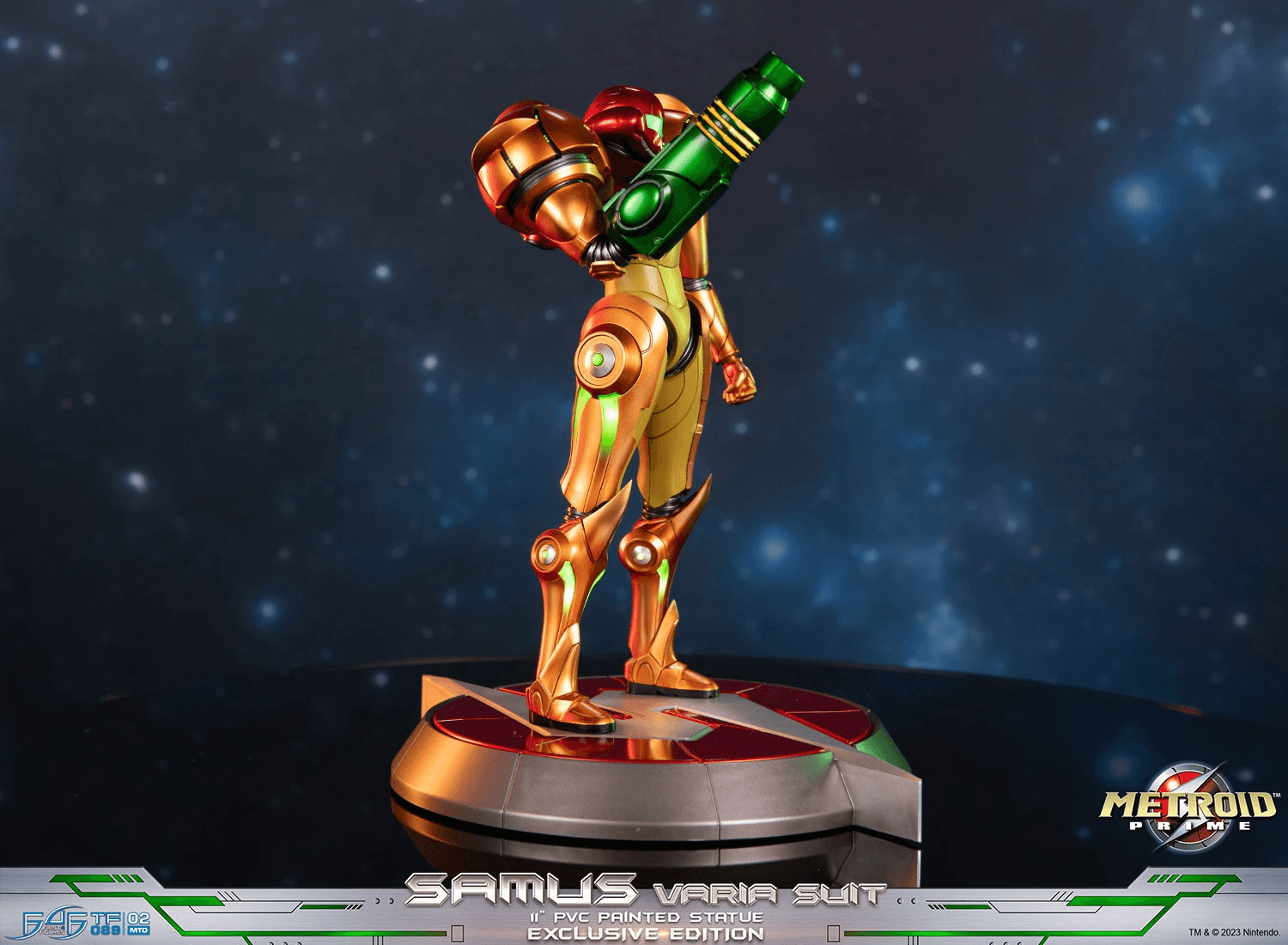 F4FMSVSCO Metroid Prime - Samus Varia Suit PVC Statue [Collector's Edition] - First 4 Figures - Titan Pop Culture